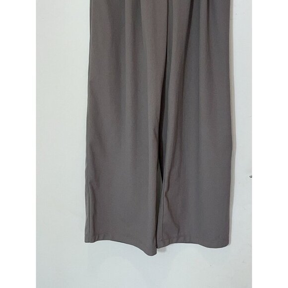 HALARA High Waisted Wide-Leg Pants XS Regular Gray Polyester Elastane - Picture 4 of 10